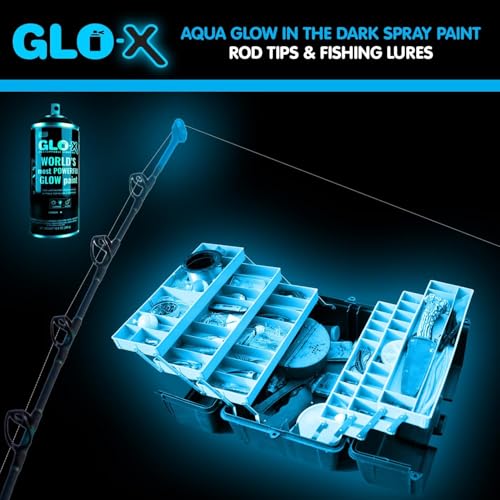 Ultimate Blue Glow In The Dark Spray Paint Pack! Neon Green Glow In The Dark Spray Paint & Base Coat Bundle