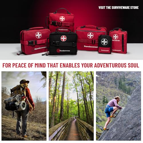 Surviveware Comprehensive Premium Survival First Aid Kit - style: Large