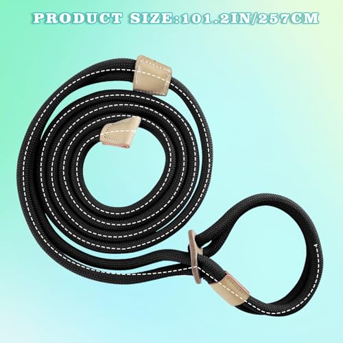 Mini Pig Harness & Leash, Adjustable 8 Feet Long Rope for Small to Medium Pet Pigs - color: Black