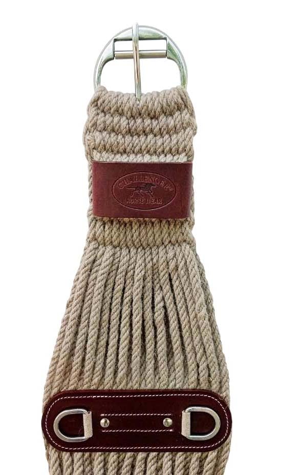 Horse Western 26 Strand Double Weave Two-Tone Mohair Roper Cinch 97143