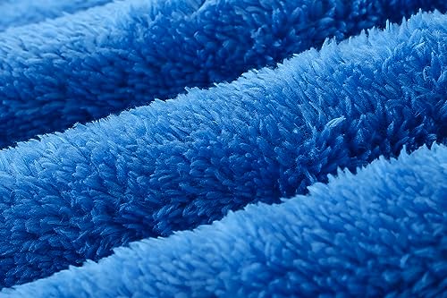 Toddler Winter Coats Baby Boys Girls Fuzzy Sherpa Fleece Jackets - color: Z-blue, size: 4-5T
