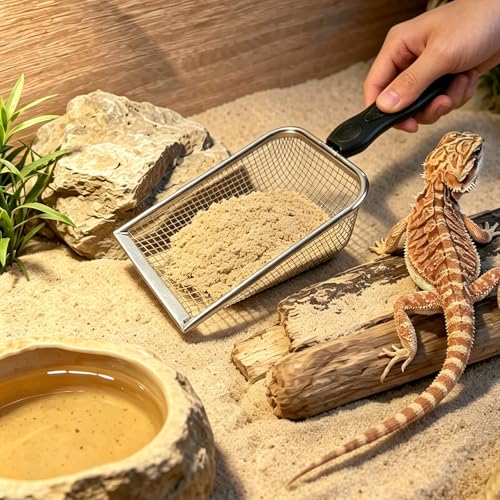 4 Pack Chicken Poop Scooper, 4" Metal Mesh Shovel - size: 4" 4 Set