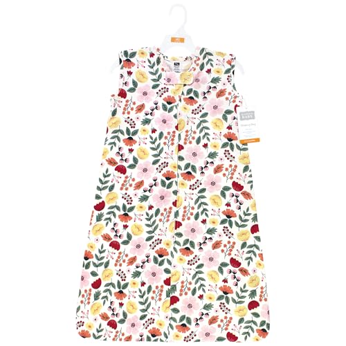 Hudson Baby Unisex BabyCotton Sleeveless Wearable Sleeping Bag, Sack, Blanket - color: Fall Botanical, size: 0-6 Months