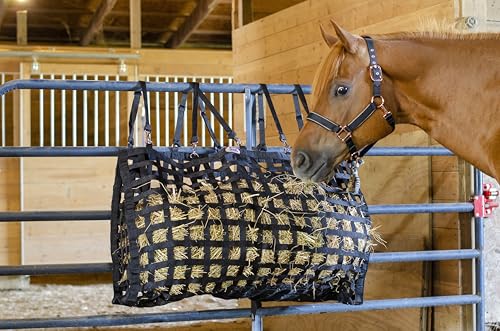Derby Originals XL Superior Slow Feeder Horse Hay Bag with Super Tough Bottom and 1 Year Warranty