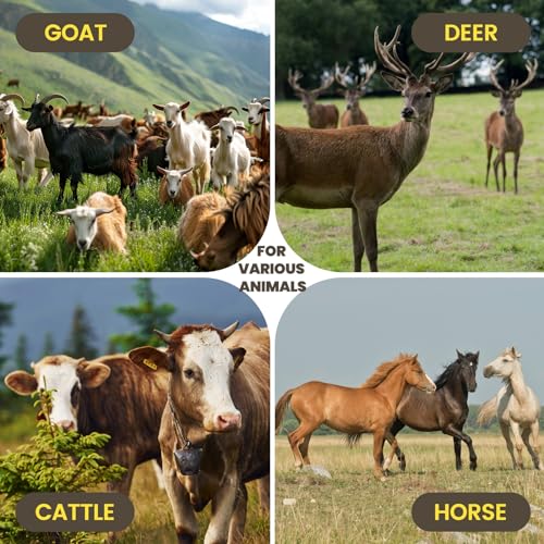 MERIANE Electric Fence Wire 1/8" 3366 Feet/1026 Meters for Livestock - size: 1/8" 3366 Feet/1026Meters