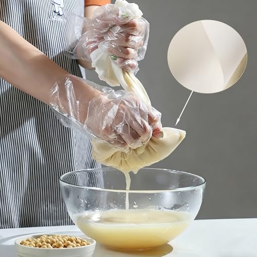 3 Pcs Nylon Mesh Fabric, 39.37 X 39.37 Inch Fine Mesh Fabric Sheet, Reusable Strainer Cloth for Milk Wine Juice (200 Mesh)