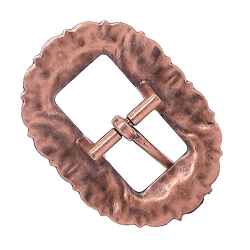 Stecksstore Engraved Bridle Buckle Copper 3/4" 7851-10