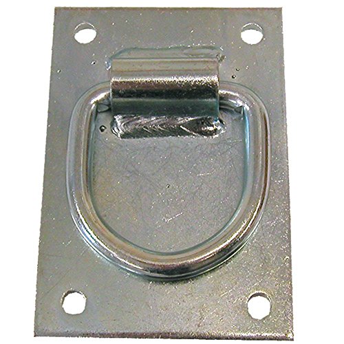 Intrepid International Heavy Duty Cross Tie Mounting Plate for Barn, Stable