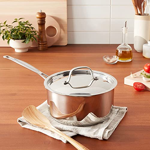 Cuisinart Saucepan w/Cover, Chef's-Classic Stainless Steel Cookware Collection, 3-Quart, 7193-20 - size: 3 Quarts