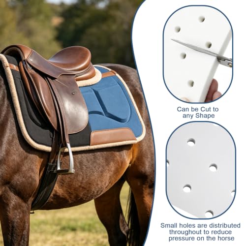 Saddle Shims Replacement Fit for Weaver Leather Wool Blend Felt Saddle