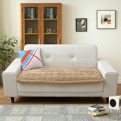 Couch Covers for Dogs (Brown, 27.6" x 70.8") - color: Brown, size: 27.6"x70.8"