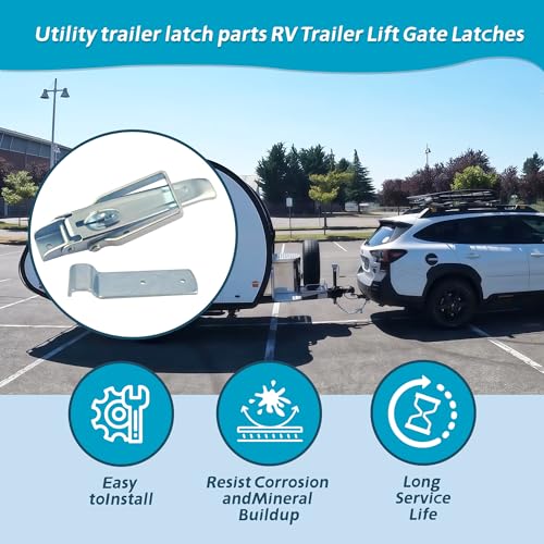Utility RV Trailer Lift Gate Latches For karavan Camper Trailer Latch Parts | For Trailers RV Campers Caravans And Practical Components