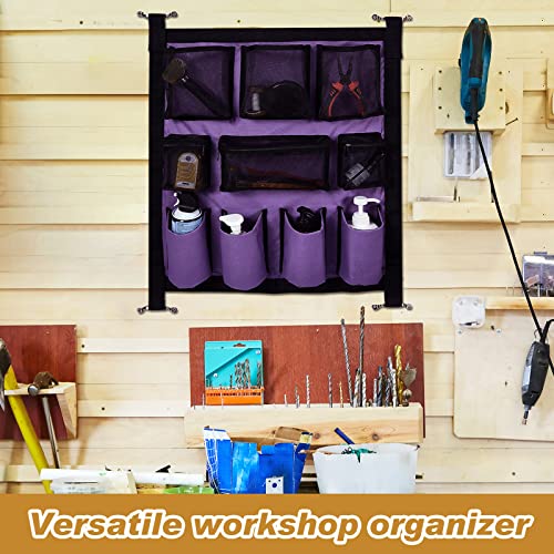 Riakrum 2 Pcs Horse Trailer Grooming Bag, Purple Blue, 29.92 x 22.83 Inch - size: 29.92 x 22.83 Inch
