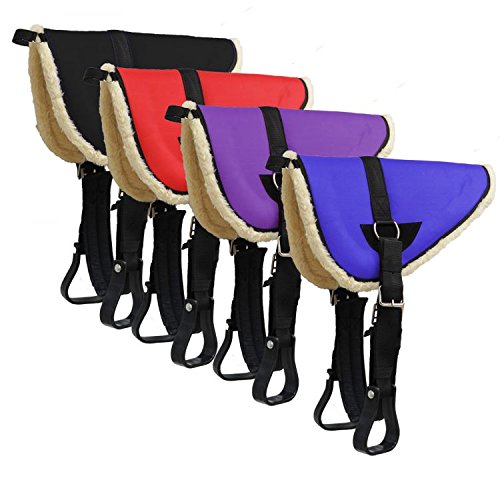 Youth/Pony Kodel Fleece Bottom Bareback Pad w/Cordura Nylon Top