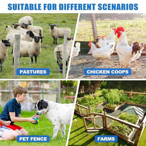 2 Mile AC Powered Low Impedance Electric Fence Charger,0.10 Joule Plug-in Electric Fence Energizer,Contain Small Animals, Keep Out Pests and Wildlife Invasion - color: Orange 0.10 Joule