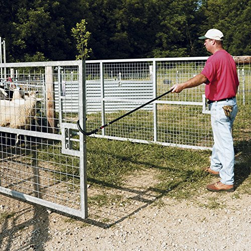 The "Premier" Fiberglass Neck Crook for Sheep & Goats, 53" | Molded plastic hook holds shape. Coated fiberglass withstands impacts. Catch sheep & goats by the neck.