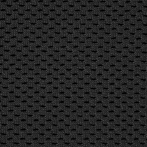 ECP Equine Comfort Products Non-Slip Breathable 3D Mesh Western Saddle Pad with Adjustable Memory Foam for Impact Protection & Saddle Fit, Lightweight & Ventilated for Horse Comfort, Black