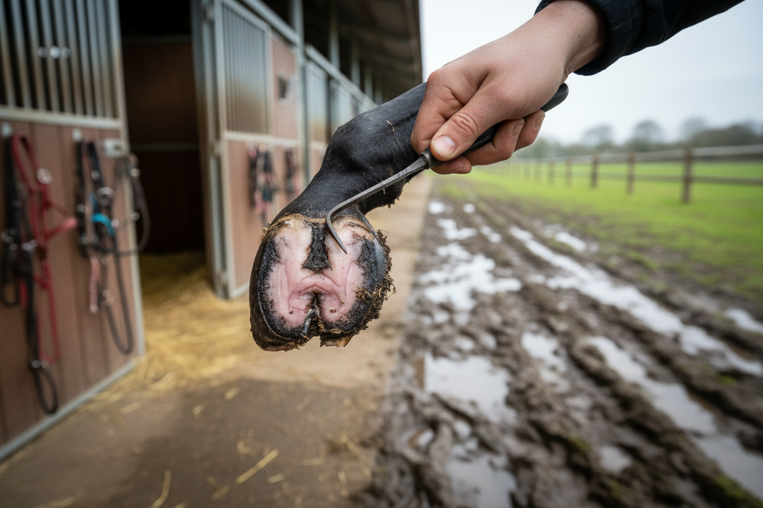 Wet Pastures, Healthy Hooves: A Step-by-Step Horse Hoof Care Routine for Rainy Seasons