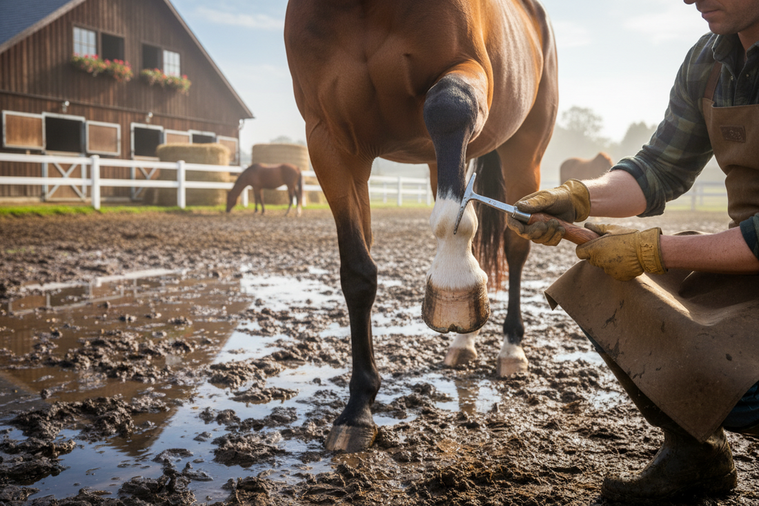 How to Prevent Hoof Packing in Horses During Mud Season: 5 Practical Strategies That Work
