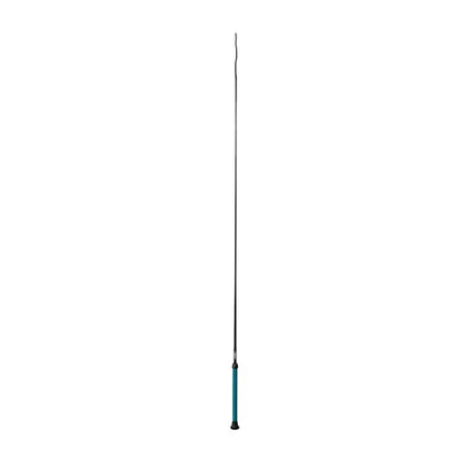 Weaver Livestock Basic Pig Show Whip, Hog Livestock Whip with Braided Nylon Handle, Leather Popper, Lightweight Braided Shaft - color: 36" - Teal