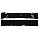 Fleece Dressage Girth with Double Elastic: 20" to 36" - size: 34"