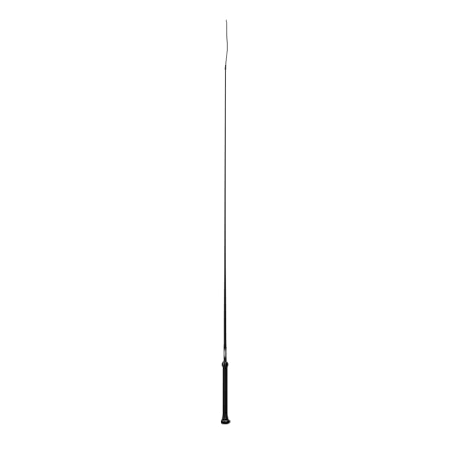 Weaver Livestock Basic Pig Show Whip, Hog Livestock Whip with Braided Nylon Handle, Leather Popper, Lightweight Braided Shaft - color: 36" - Black