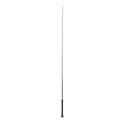 Weaver Livestock Basic Pig Show Whip, Hog Livestock Whip with Braided Nylon Handle, Leather Popper, Lightweight Braided Shaft - color: 36" - Black