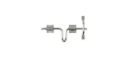National Hardware Sliding Bolt Gate Latch, Steel, Zinc Plated | Slide Bolt Secures Metal Farm and Fence Gates; Reversible for Right or Left Hand Swing, Padlockable