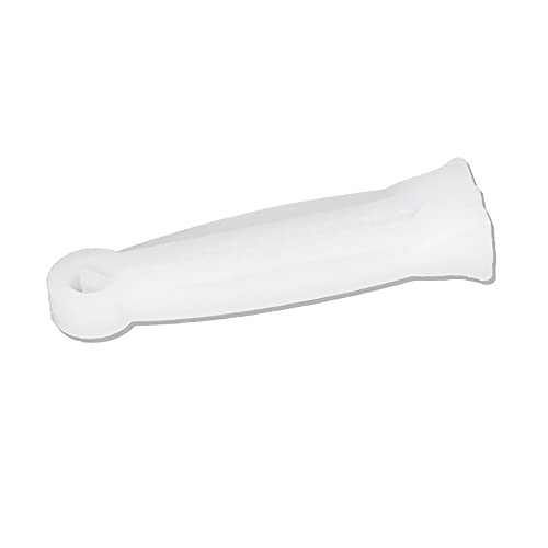 QWEQWE 100Pcs Disposable Umbilical Cord Clamp Birth Hemostatic Materials for Piglets Clamp for Cord for Animal Production, Home Birth Supplies kit,White whelping Box