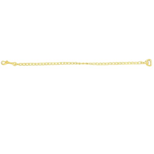 Intrepid International Brass Plated Lead Chain - 20 Inch - Strong and Reliable Equestrian Training Tool