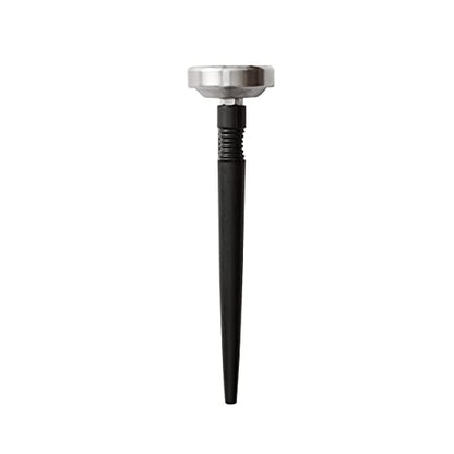Taylor Pro Series Analog Instant Read Thermometer – 5" Stem, NSF Stainless Steel Dial Gauge with Pocket Clip, 120°F to 220°F Temperature Range for Meat, Grill & Baking Use (Black) - color: Black