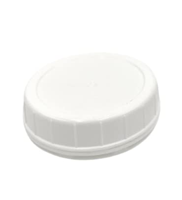 The Dairy Shoppe Glass Milk Bottle, Heavy Glass with Extra Lid, Creamery Style (1, Threaded Pint) - size: Threaded Pint
