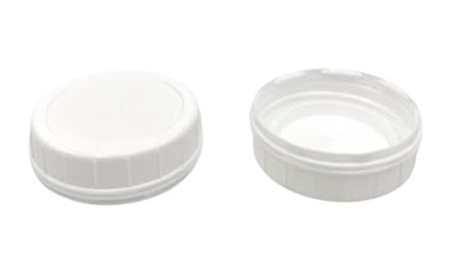 The Dairy Shoppe Glass Milk Bottle, Heavy Glass with Extra Lid, Creamery Style (1, Threaded Pint) - size: Threaded Pint