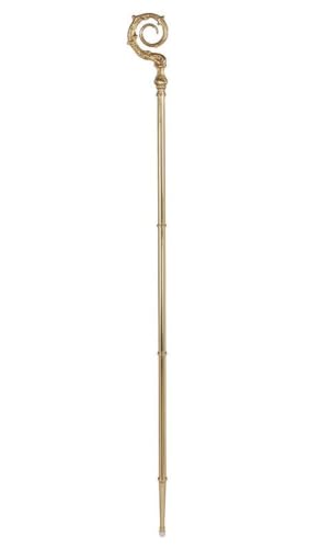 Christian Brands Pastoral Staff & Crozier with Case - color: Ornate Crook