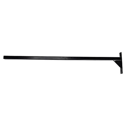 EASY-UP Heavy Duty Single Blanket and Saddle Pad Rack | Space-Saving Organization for Your Tack Room | Mountable and Stackable Design | Set of 2 | Color Black
