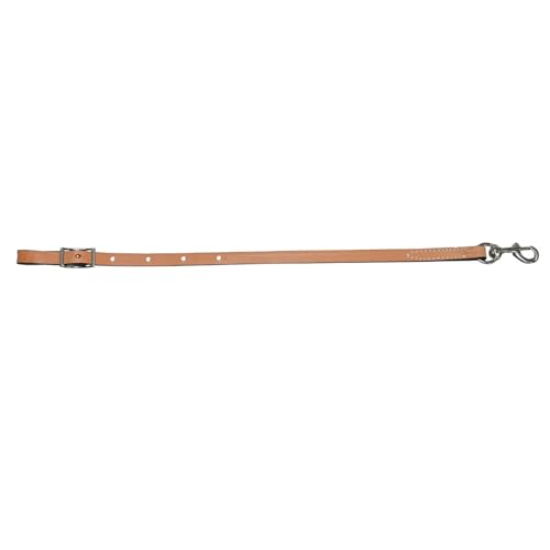 Circle Y Sharon Camarillo Breast Collar Tie-Up Wither Strap | Lightweight Durable Leather Adjustable Strap for Improved Mobility & Comfort | Horse Tack for Barrel Racing & Leisure Riding