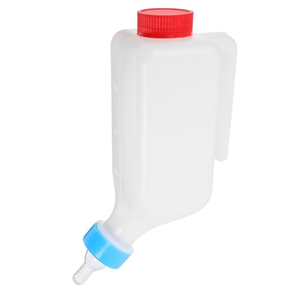Toddmomy Calf Feeding Bottle Lamb Milk Feeder Nursing Bottle for Goat Sheep and Small Animals Farm Animal Milk Feeder 9.05 X 4.92 X 3.14 in 1 Pack