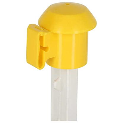Dare Products 2027 036764 T Post Top'R Safety Top & Electric Fence Insulator (10 Pack), Yellow