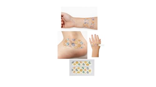 Hydrocolloid Bandage Kids | 3X Faster Healing | Reduces Scarring | Protects Against Germs | Waterproof | 100% Active Surface | Flexible Protection & Wound Care | 20 Pcs - color: 20 Count