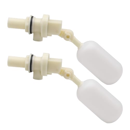 Float Valve 2Pcs Water Float Ball Automatic Water Level Control for Fish Aquarium Cattle Horse Pig Water Bowl Trough Tank