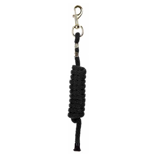 Equinavia Stella 8' Lead Rope with Snap Buckle - Black - One Size - color: Black