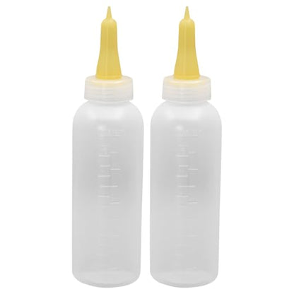 Lamb&Goat Feeding Bottle 2Pcs 500ml Lamb Nipple and Bottle Reusable Small Animal Care Milk Bottle for Farm Supplies