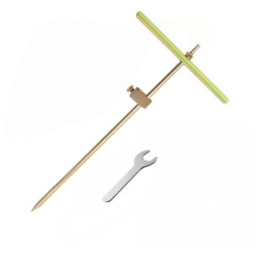 Copper Grounding Rod for Electric Fence & Generator - Portable Ground Rod with Clamp, T-Handle & Wrench, Heavy Duty Grounding Kit for Pool Pump, Antennas, Satellite Dishes - Grounding Bar Accessory