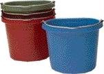 Flat Back Bucket- Black 20 Quart - FB-120 Black