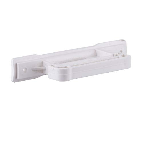 25-Pack Electric Fence Wood Post Poly Tape Insulators, White - color: White