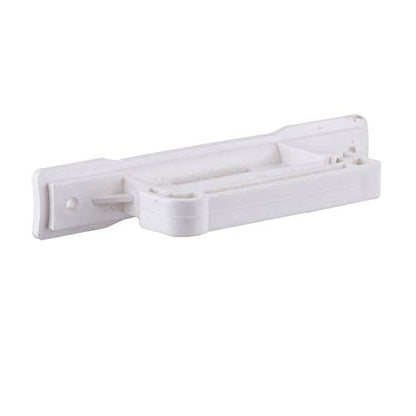 25-Pack Electric Fence Wood Post Poly Tape Insulators, White - color: White