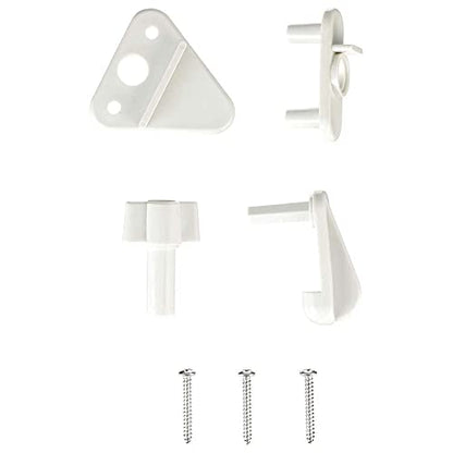 Seachoice Pontoon Gate Latch Replacement Kit, Fits 1-1.25 In. Square Frames, Includes Hardware