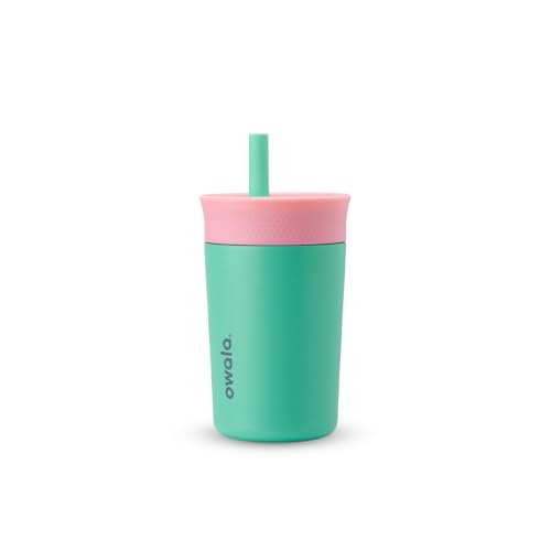 Owala Tumbler Kids Stainless Steel Water Bottle 12 oz Real Cool Fish - color: Real Cool Fish, size: 12 Ounces