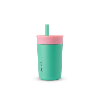 Owala Tumbler Kids Stainless Steel Water Bottle 12 oz Real Cool Fish - color: Real Cool Fish, size: 12 Ounces