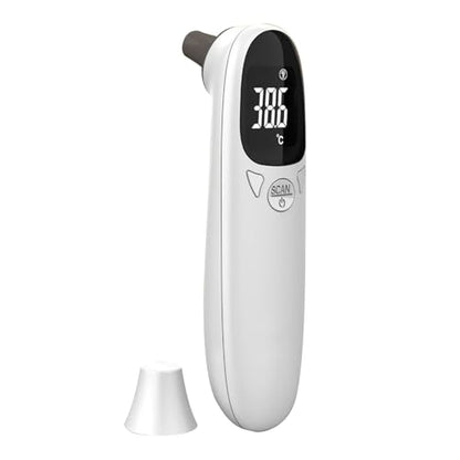 Non Contact Pet Temperature Reader Infrared Pet Health Scanner Quick Check Tool for Cat and Dog Portable Gauge Instant Thermograph for Livestocks Pigs Dogs Cattle Health Cats Indoor Horse